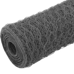 Kippengaas 25x0,5 m staal met PVC coating>vidaXL Outlet