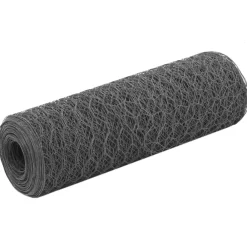 Kippengaas 25x0,5 m staal met PVC coating>vidaXL Clearance