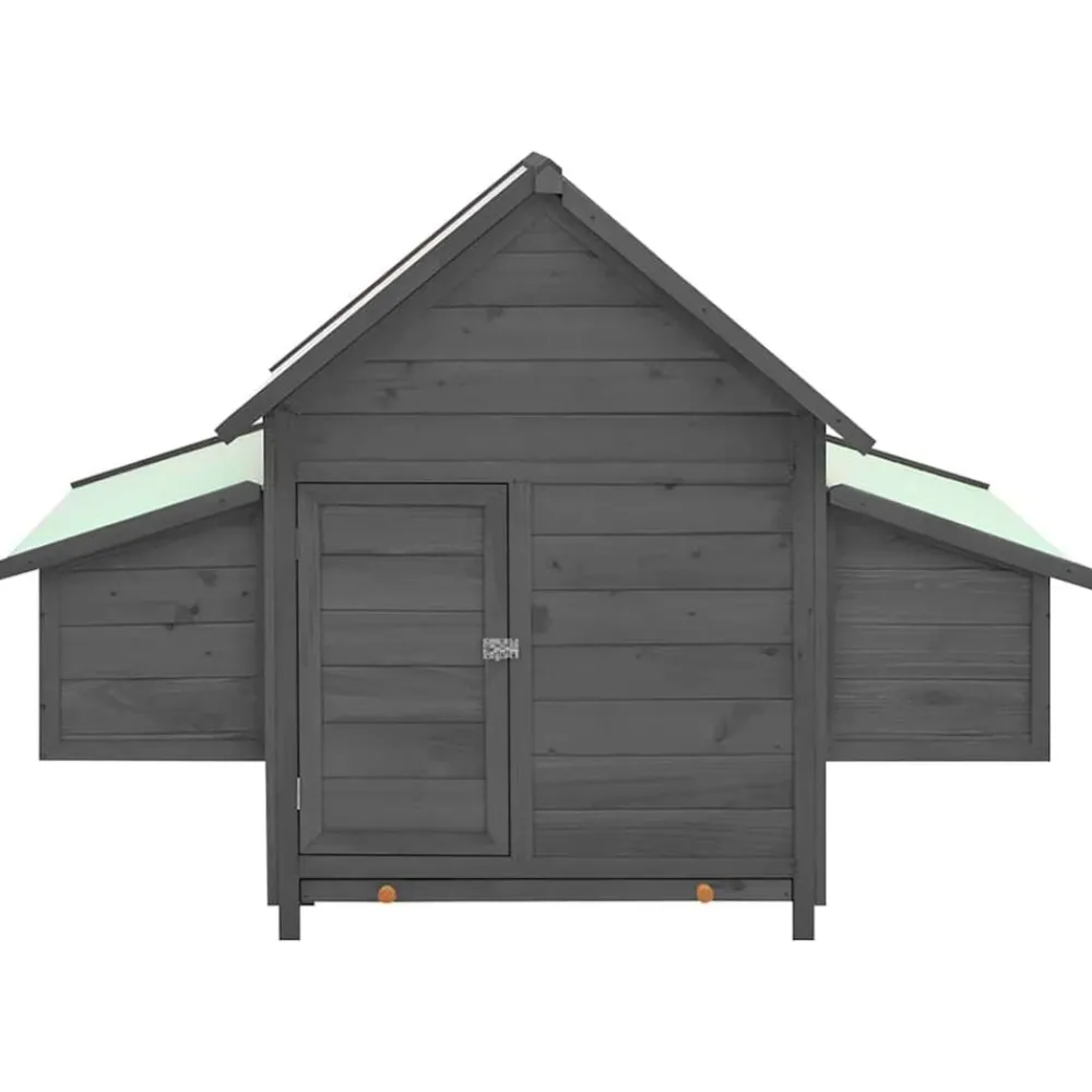 Kippenhok 150x96x110 cm massief vurenhout>vidaXL