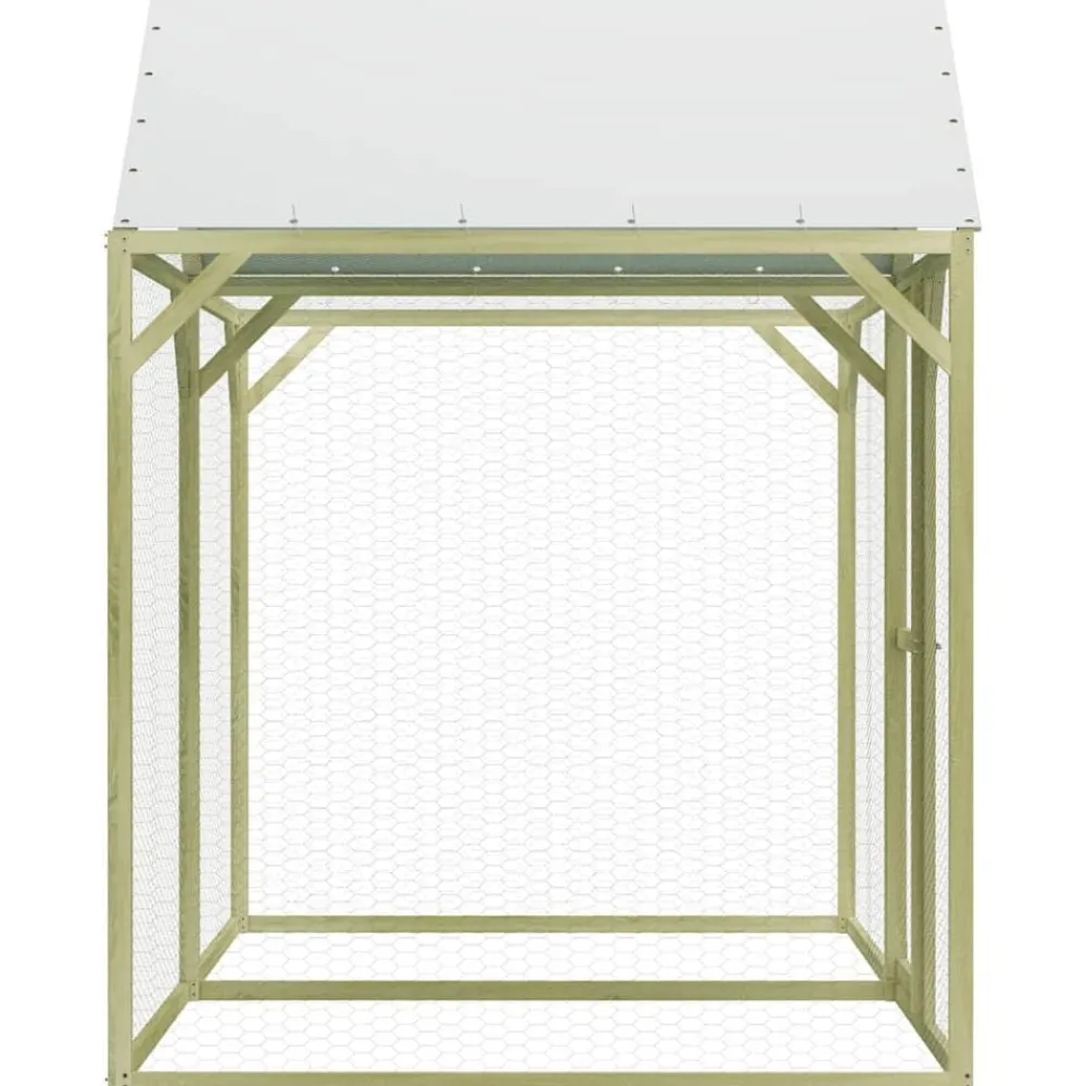 Huisdierbenodigdheden*vidaXL Kippenhok 3x1,5x2 m geïmpregneerd grenenhout