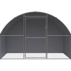 Kippenren 3x2x2 m gegalvaniseerd staal>vidaXL Clearance