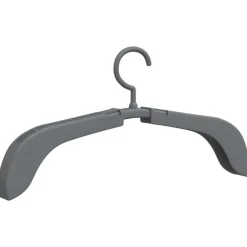Kledinghanger uittrekbaar 10 st grijs><noscript><img width=