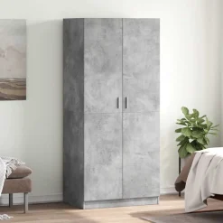 Kledingkast 80x52x180 cm bewerkt hout>vidaXL