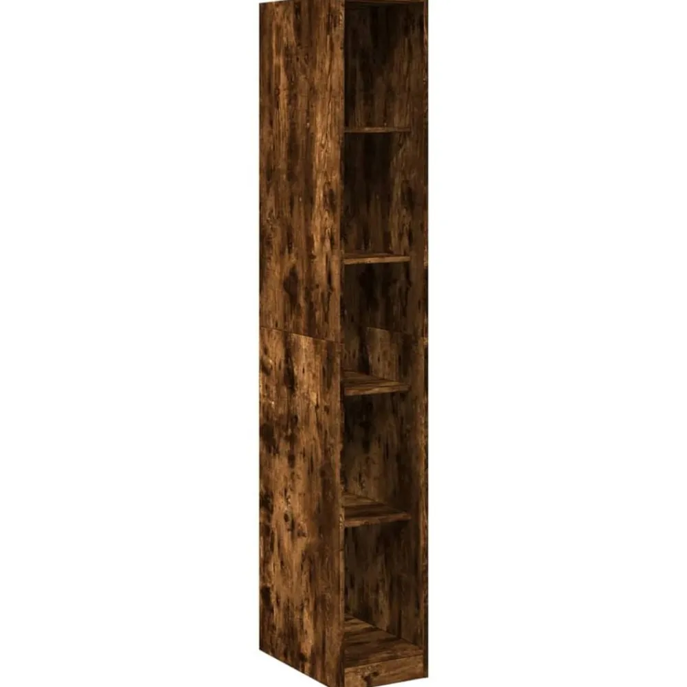 Kledingkast 30x50x200 cm bewerkt hout kleurig>vidaXL Outlet