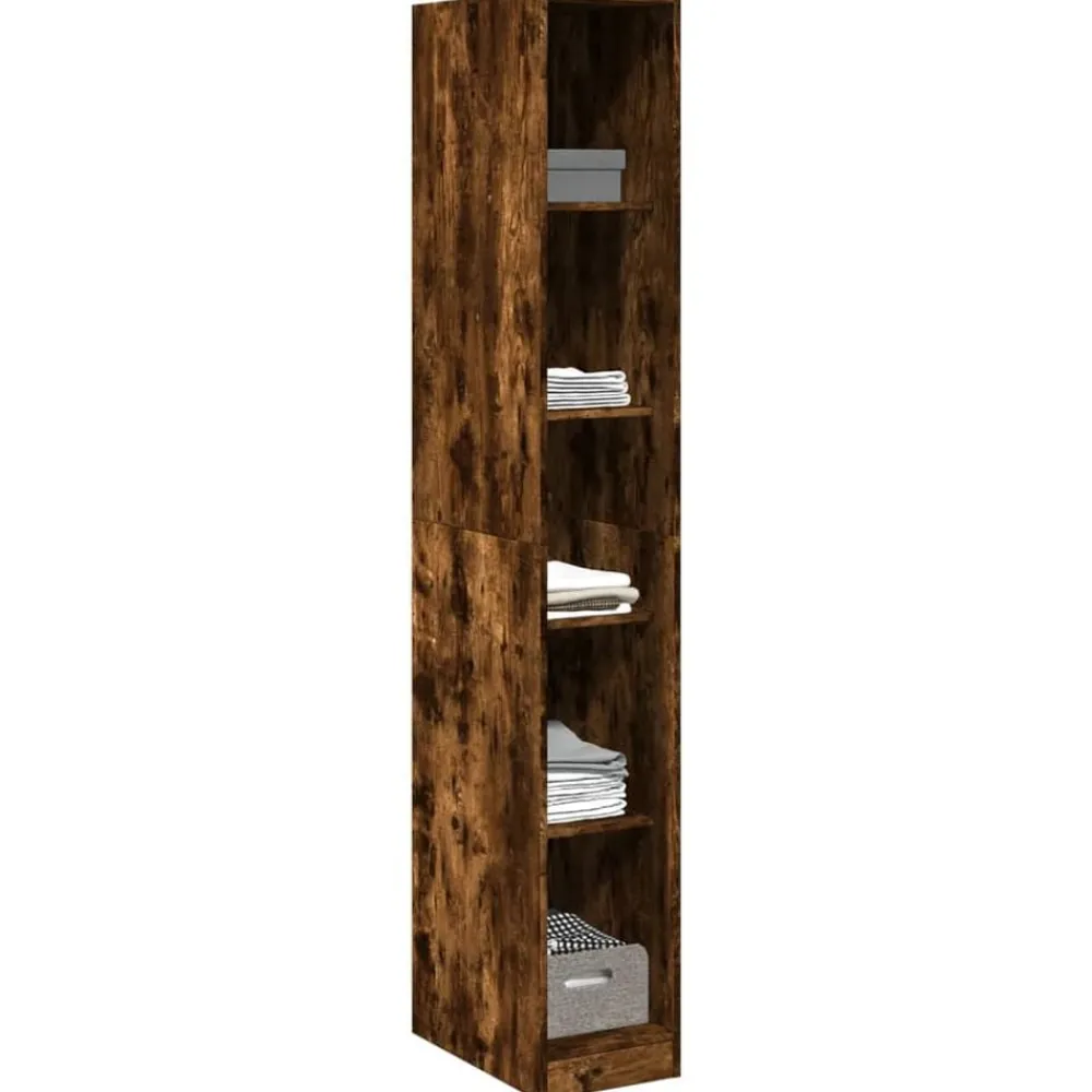 Kledingkast 30x50x200 cm bewerkt hout kleurig>vidaXL Outlet
