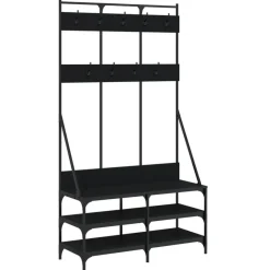Kledingrek met schoenenrek 100x40x184 cm>vidaXL Sale