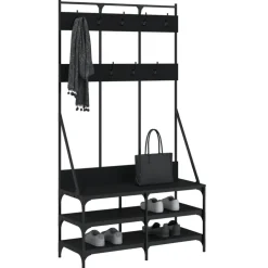 Kledingrek met schoenenrek 100x40x184 cm><noscript><img width=