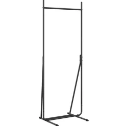 Huishoudelijke Benodigdheden*vidaXL Kledingrek Zwart 62 x 48 x 158 cm Staal