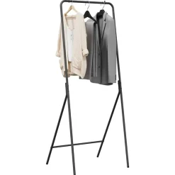Kledingrek Zwart 60 x 53 x 155 cm Staal><noscript><img width=