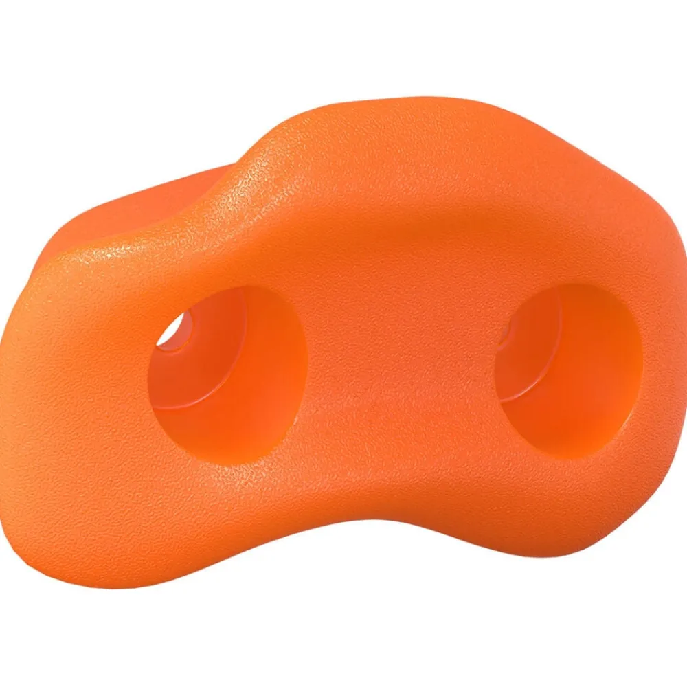 Buitensport*vidaXL Klimgreep 2 pcs 100 x 67 x 43 mm PP Oranje