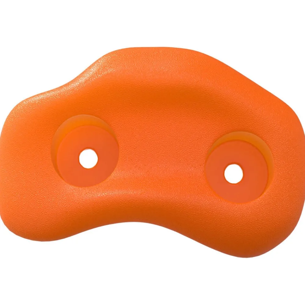 Buitensport*vidaXL Klimgreep 2 pcs 100 x 67 x 43 mm PP Oranje