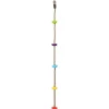 Buitenspeelgoed*vidaXL Klimtouw Multikleur 10,5 x 10,5 x 201 cm Polyester