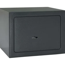 Kluisdoos met slot Donkergrijs 23 x 17 x 17 cm Staal>vidaXL Best