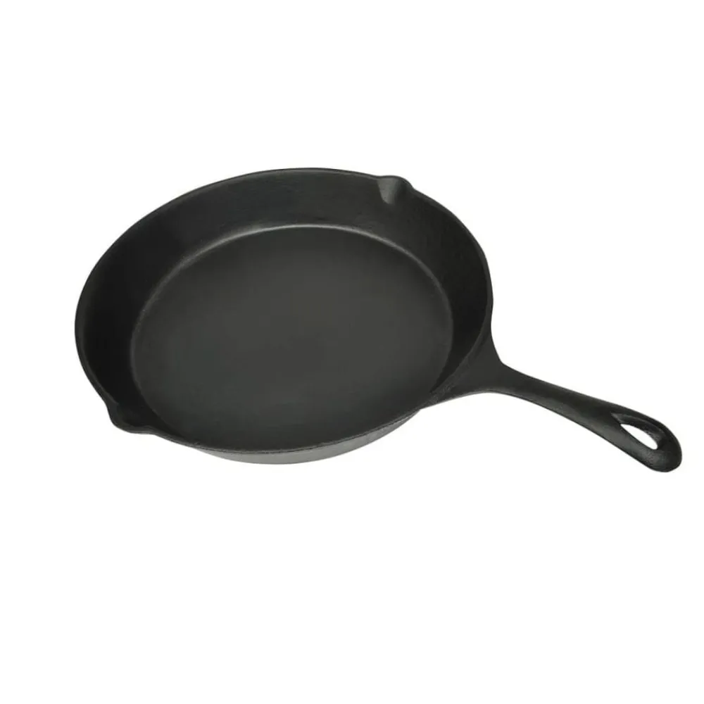 Keuken & Eetkamer*vidaXL Koekenpan gietijzer 30 cm rond