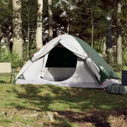 Buitensport*vidaXL Koepeltent 2-persoons waterdicht Groen