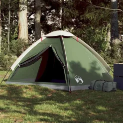 Buitensport*vidaXL Koepeltent 2-persoons waterdicht Groen