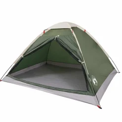 Buitensport*vidaXL Koepeltent 2-persoons waterdicht Groen