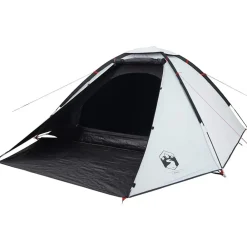 Koepeltent 2-persoons waterdicht verduisterend stof wit><noscript><img width=