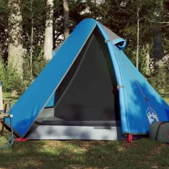 Buitensport*vidaXL Koepeltent 2-persoons waterdicht Blauw