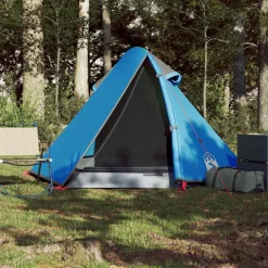 Buitensport*vidaXL Koepeltent 2-persoons waterdicht Blauw