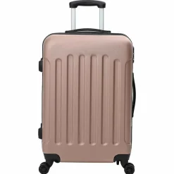Koffer met slot 3 pcs Rose Gold 50 x 31 x 78 cm ABS Kunststof><noscript><img width=