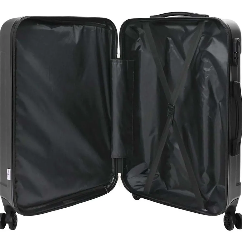 Koffer met slot 3 pcs 50 x 31 x 78 cm ABS Kunststof>vidaXL