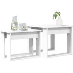 Koffietafel Set 2 pcs Bewerkt hout><noscript><img width=