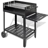 Keuken & Eetkamer*vidaXL Kolenbarbecue Kota 2 wielen