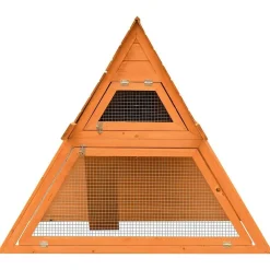 Konijnenhok 152x128x108 cm massief grenen- en vurenhout><noscript><img width=