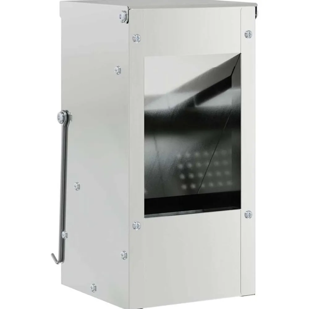 Konijnenvoer 12,5 x 12,5 x 25 cm Gegalvaniseerd staal>vidaXL Clearance