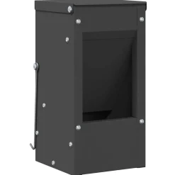 Konijnenvoer 12,5 x 12,5 x 25 cm Koudgewalst Staal>vidaXL Best