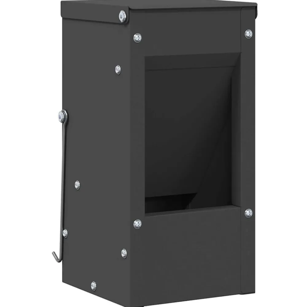 Konijnenvoer 12,5 x 12,5 x 25 cm Koudgewalst Staal>vidaXL Best
