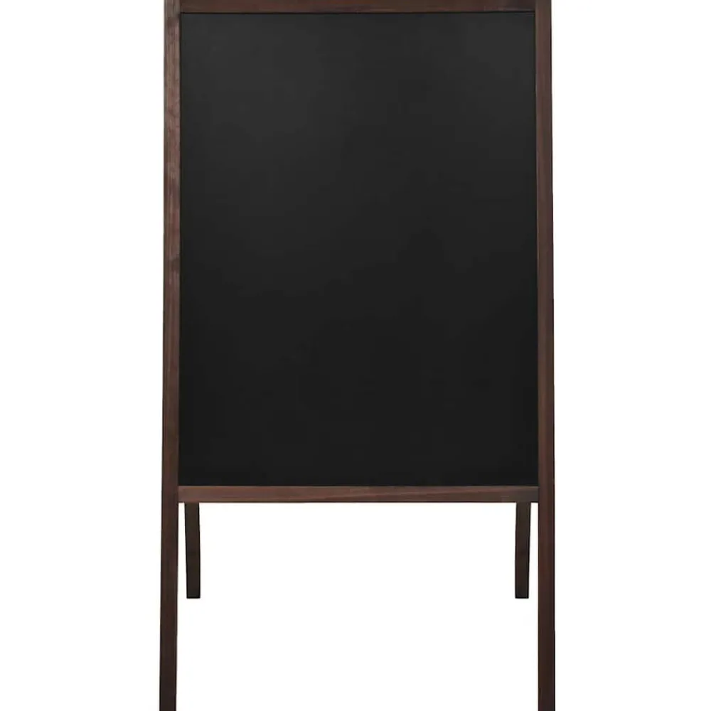 Krijtbord dubbelzijdig vrijstaand 60x80 cm cederhout>vidaXL Best