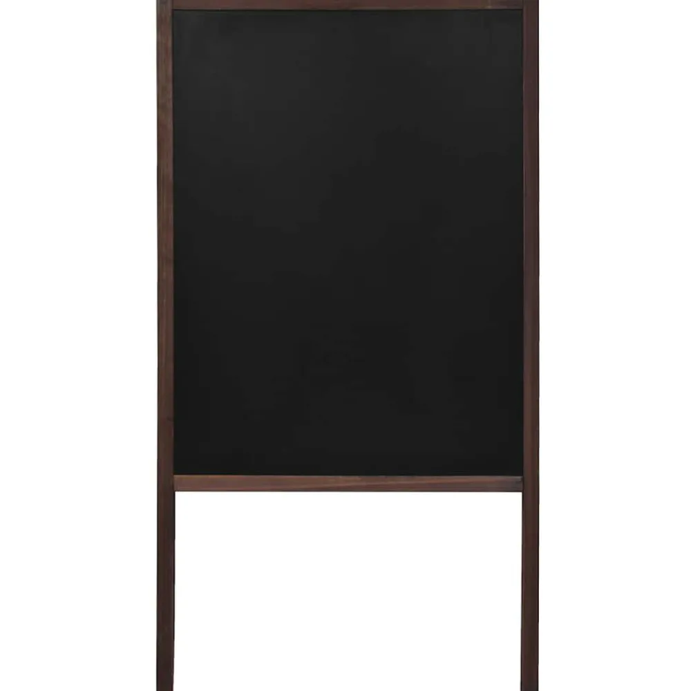 Krijtbord dubbelzijdig vrijstaand 60x80 cm cederhout>vidaXL Best