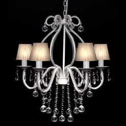 Verlichting*vidaXL Kroonluchter met 2300 kristallen wit