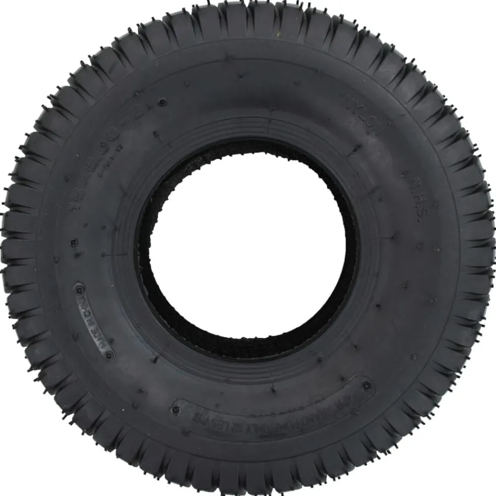 Tuin & Gazon*vidaXL Kruiwagenbanden 2 st 15x6.00-6 4PR rubber