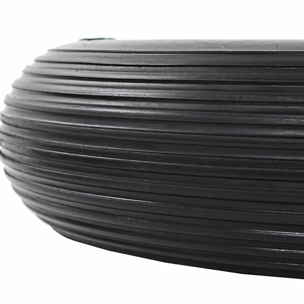 Kruiwagenwiel met as 4,00-8 390 mm massief PU>vidaXL Sale