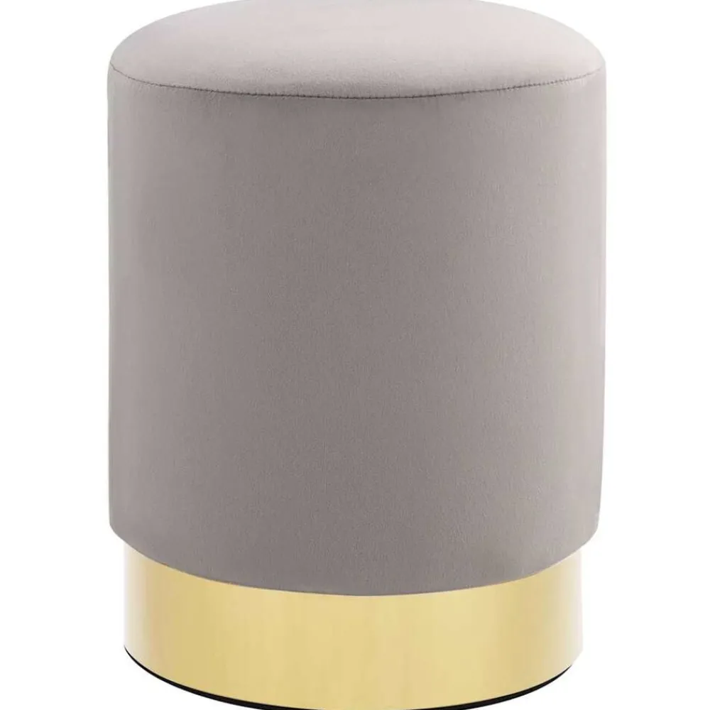 Kruk fluweel 28 x 36 cm en goudkleurig>vidaXL