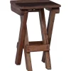 Kruk Naturel 30 x 30 x 48 cm Massief gerecycled hout>vidaXL Online