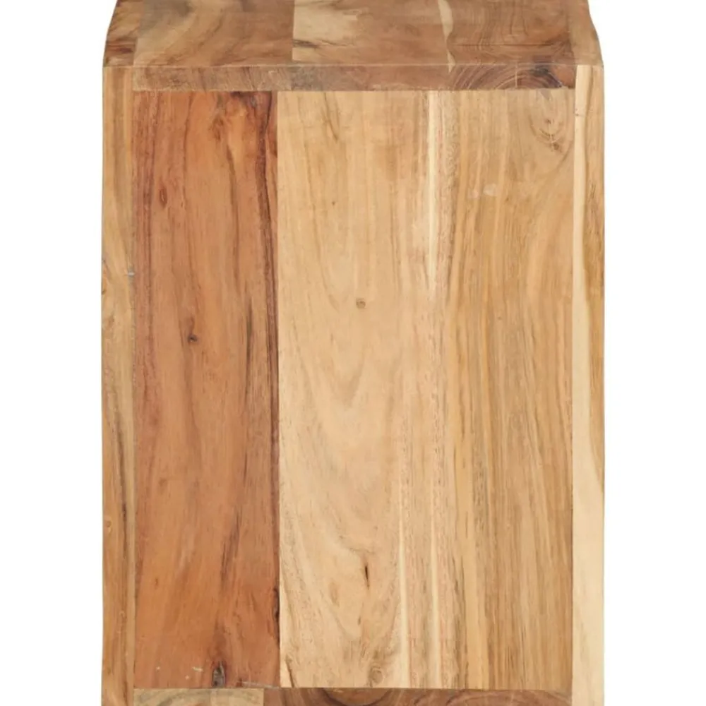 Tafels*vidaXL Kruk 40x30x40 cm massief acaciahout