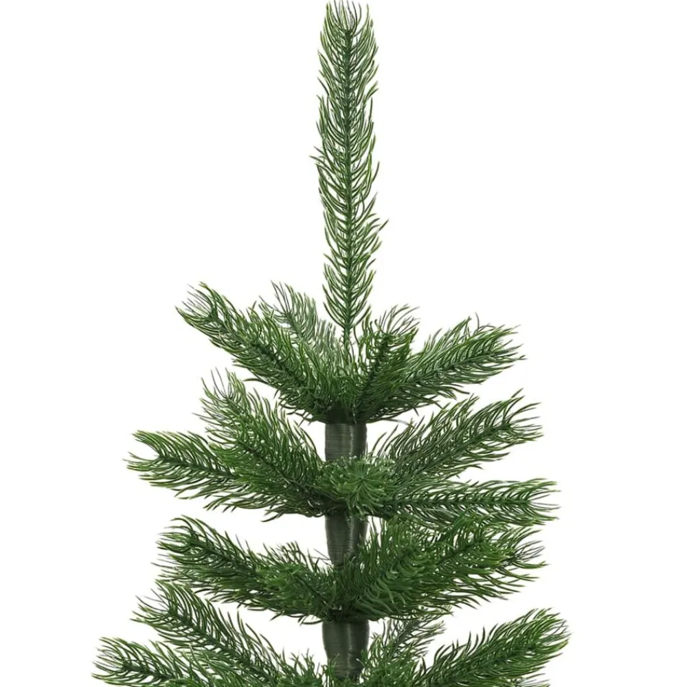 Kunstkerstboom met standaard smal 150 cm PE>vidaXL Clearance