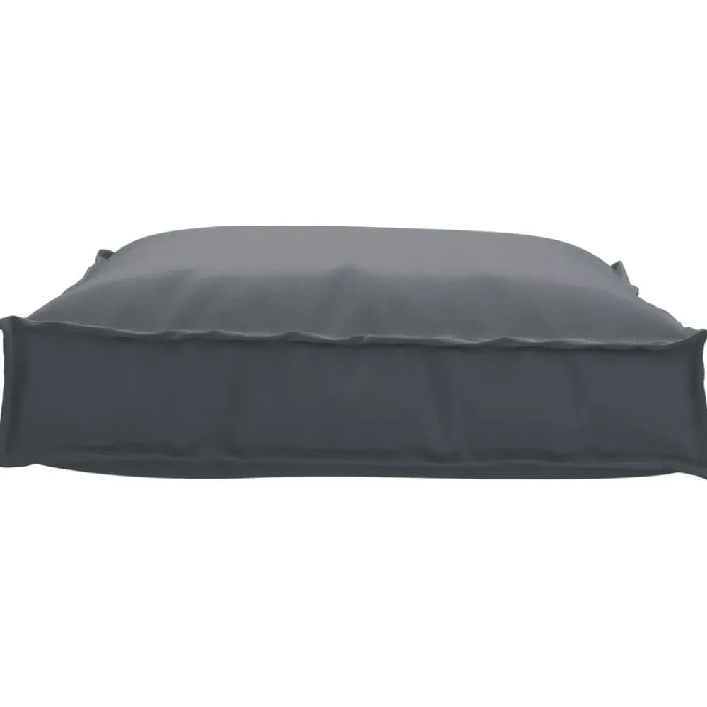 Woon- & Tuinaccessoires*vidaXL Kussen 70 x 70 x 12 cm Oxford Stof Antraciet