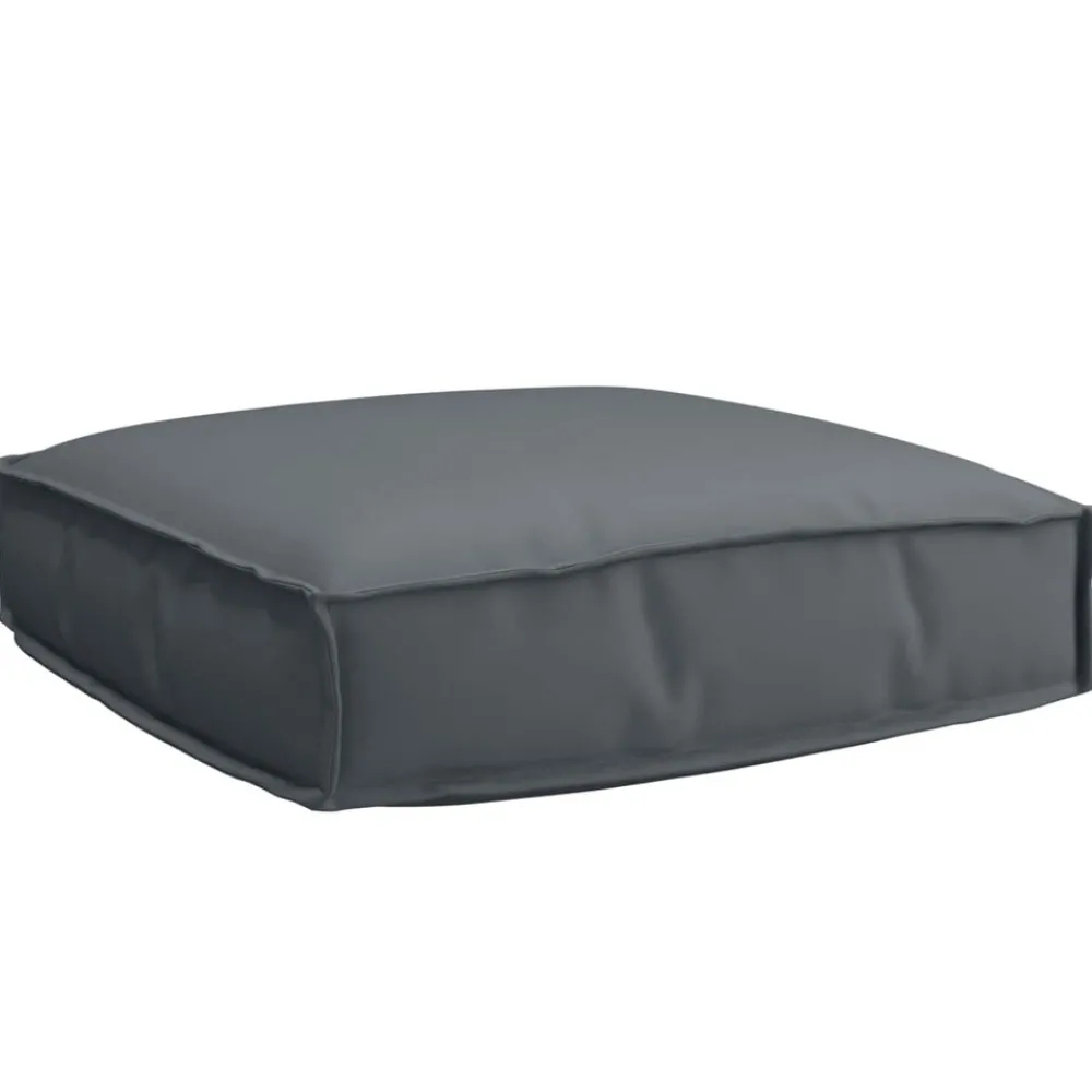 Woon- & Tuinaccessoires*vidaXL Kussen 60 x 60 x 12 cm Oxford Stof Antraciet