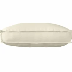 Woon- & Tuinaccessoires*vidaXL Kussen Crème 70 x 40 x 12 cm Oxford Stof Cr&egrave;me
