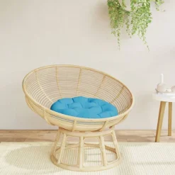 Kussen rond Ø 60x11 cm oxford stof>vidaXL Best