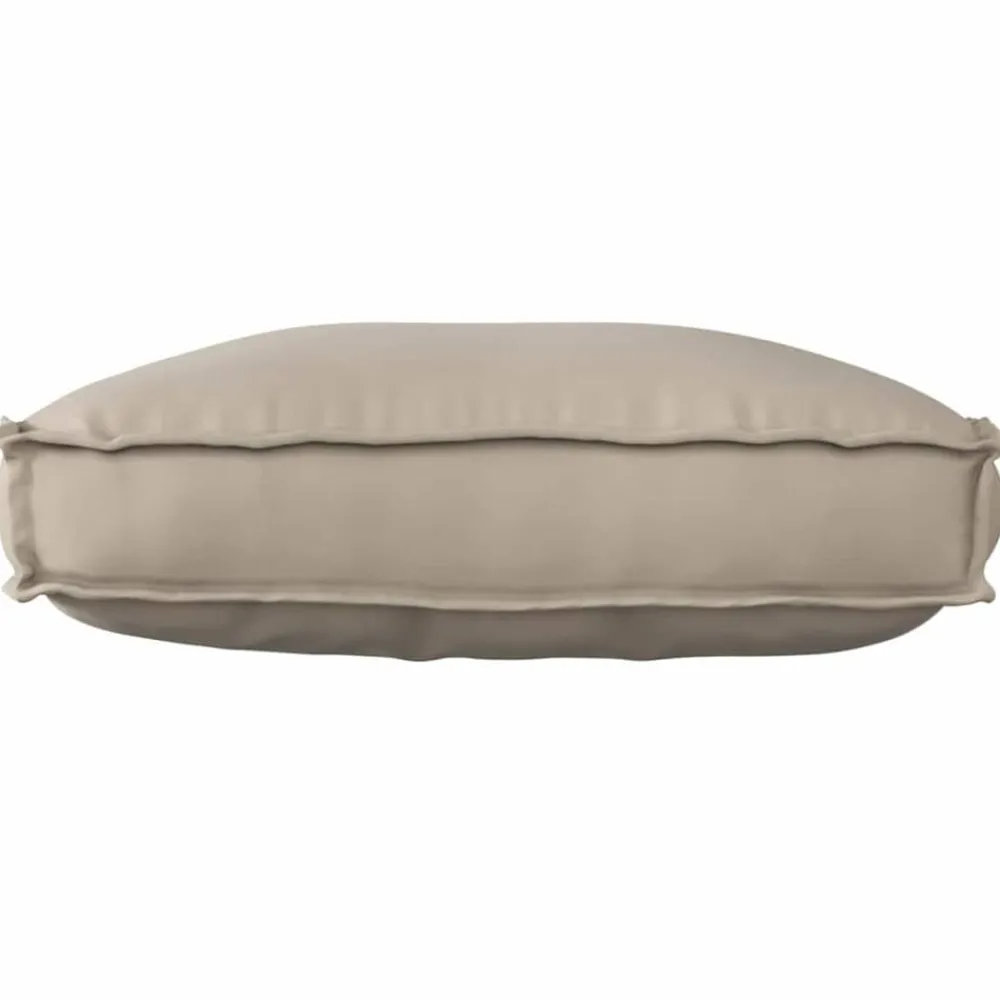 Woon- & Tuinaccessoires*vidaXL Kussen 70 x 40 x 12 cm Oxford Stof Taupe