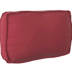 Woon- & Tuinaccessoires*vidaXL Kussen 70 x 40 x 12 cm Oxford Stof Wijnrood