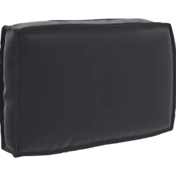 Woon- & Tuinaccessoires*vidaXL Kussen 60 x 40 x 12 cm Oxford Stof Zwart