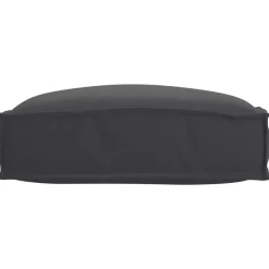 Woon- & Tuinaccessoires*vidaXL Kussen 50 x 50 x 12 cm Oxford Stof Zwart