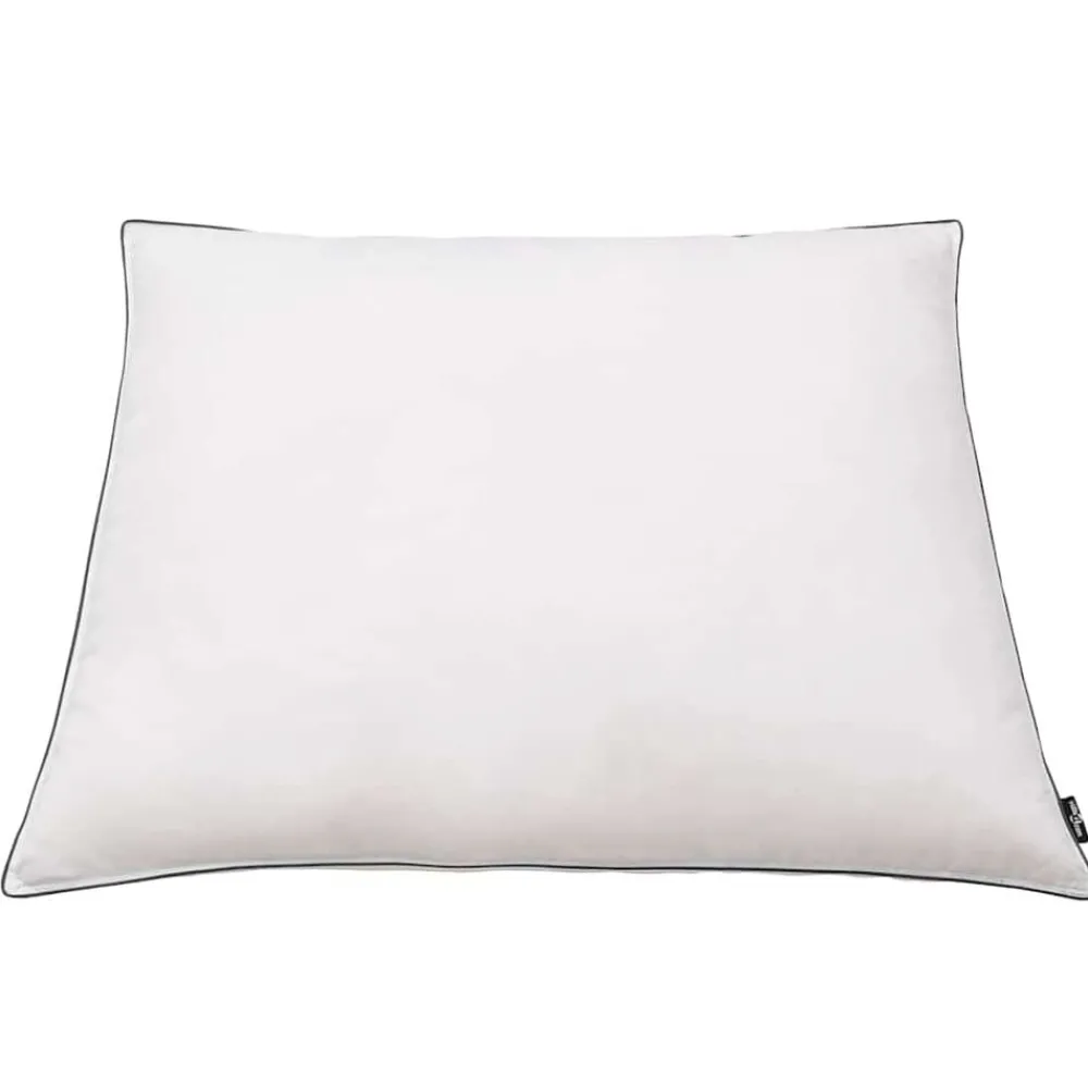 Linnengoed*vidaXL Kussens 2 st licht 80x80 cm dons-/verenvulling wit